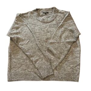 Quince Gray Crew Neck Sweater
